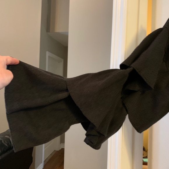 Zara flamenco sleeved knit medium. - Picture 2 of 2